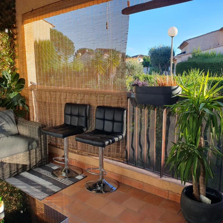 Appartement duplex de standing au calme avec piscine - Two-Bedroom Apartment - 11