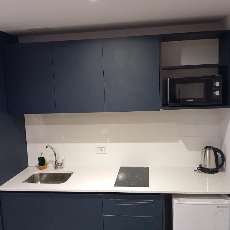 Moderno monoambiente a estrenar, Totalmente equipado, Inmejorable ubicacion - Apartamento de 1 dormitorio - 6