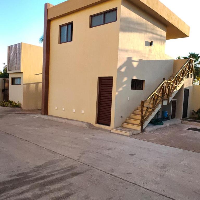 Nuevo departamento con acceso frente a la playa, jacuzzi y alberca climatizada - One-Bedroom Apartment - 45
