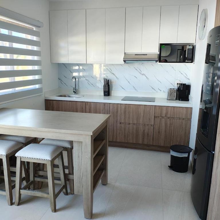 Nuevo departamento con acceso frente a la playa, jacuzzi y alberca climatizada - One-Bedroom Apartment - 65