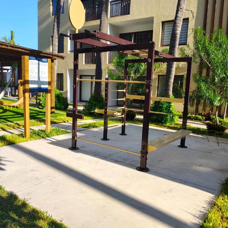 Nuevo departamento con acceso frente a la playa, jacuzzi y alberca climatizada - One-Bedroom Apartment - 30