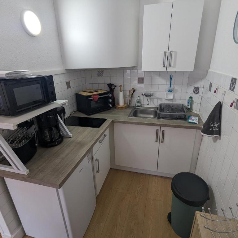 Studio Rue Castellane pour Cure ou Tourisme Vert à 2 min des Thermes - Appartement 1 Chambre - 7
