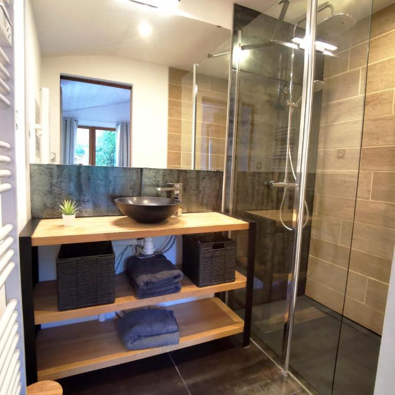 Le chalet du Leman - jardin - jacuzzi - vue lac - Chalet 3 Chambres - 6