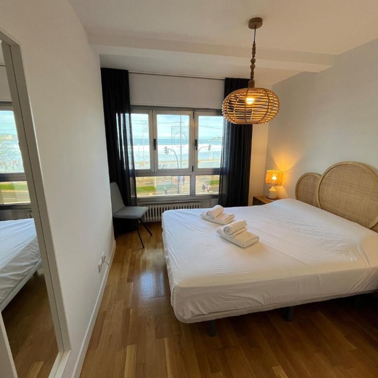 El balcón de San Lorenzo - Apartamento con 3 dormitorios - Frente al océano - 23