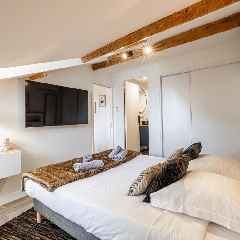 5 CARNOT - Beautiful apartment, 4 people, 150m from Palais des Festivals - One-Bedroom Apartment - 8