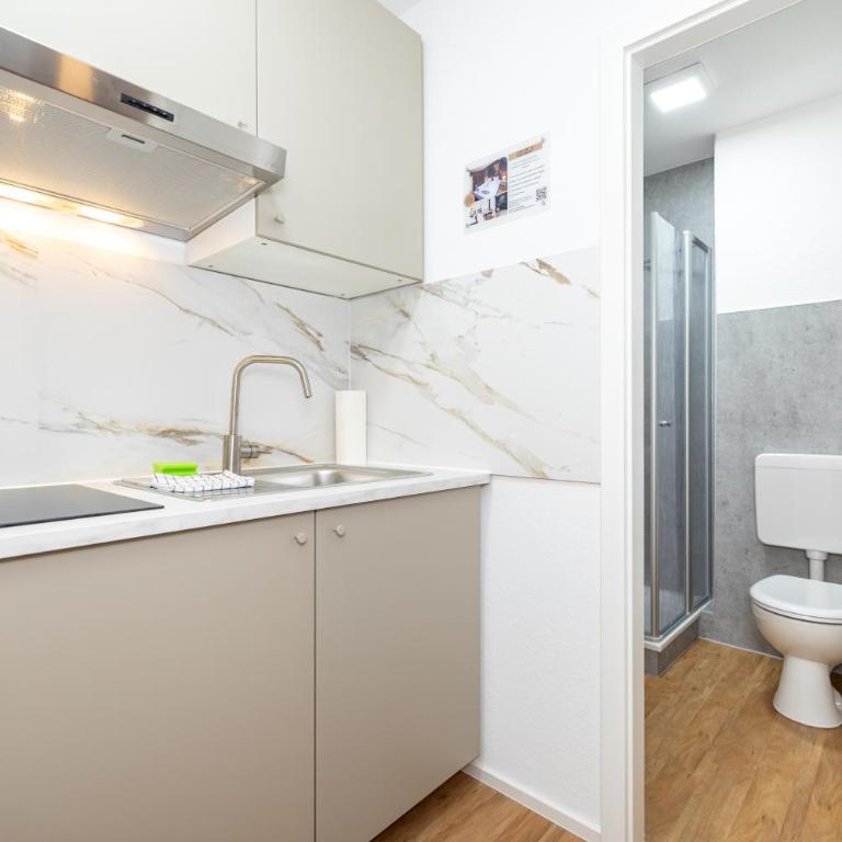 Gemütliche, moderne Ferienwohnung in Stadtnähe - Apartment mit 1 Schlafzimmer und Balkon - 7
