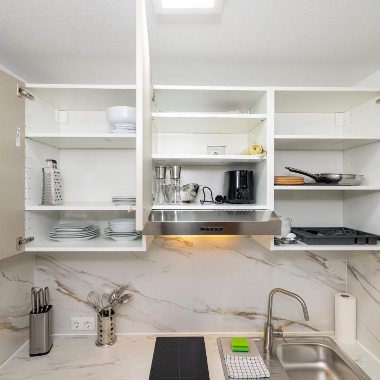 Gemütliche, moderne Ferienwohnung in Stadtnähe - Apartment mit 1 Schlafzimmer und Balkon - 5