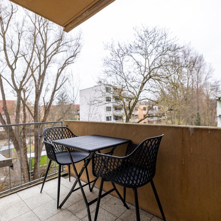 Gemütliche, moderne Ferienwohnung in Stadtnähe - Apartment mit 1 Schlafzimmer und Balkon - 4