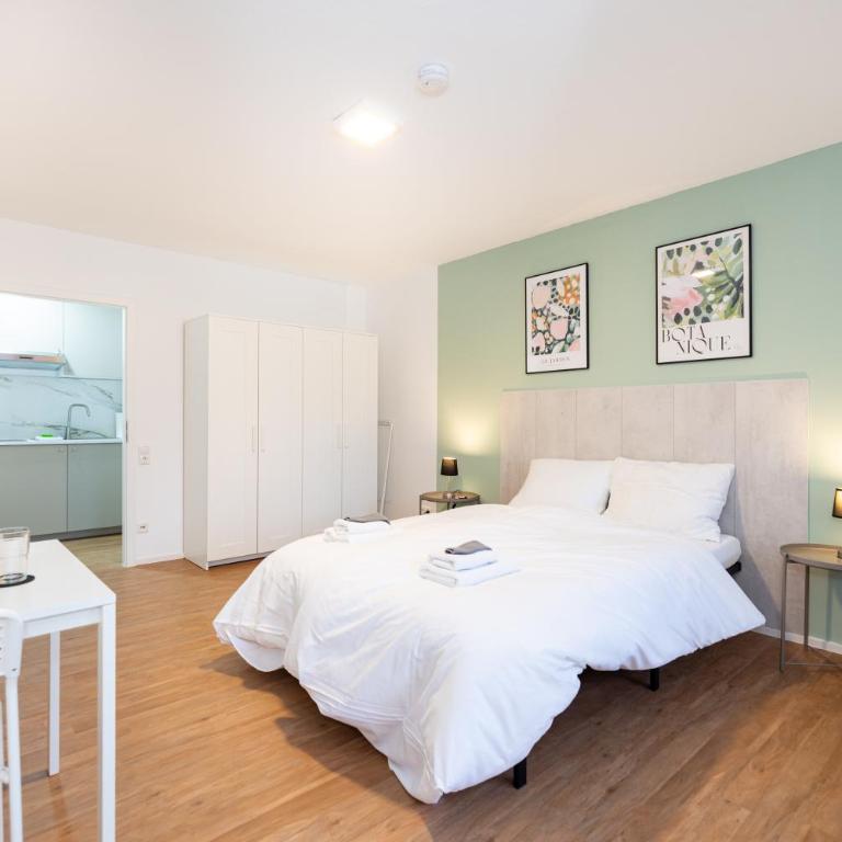 Gemütliche, moderne Ferienwohnung in Stadtnähe - Apartment mit 1 Schlafzimmer und Balkon - 16