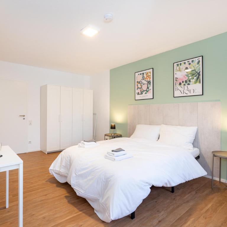 Gemütliche, moderne Ferienwohnung in Stadtnähe - Apartment mit 1 Schlafzimmer und Balkon - 11