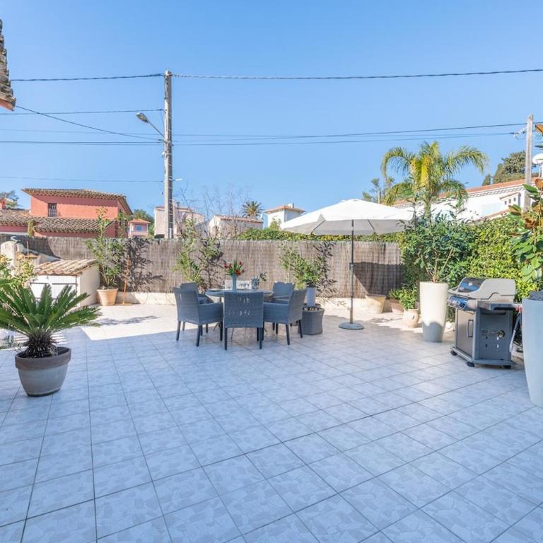 Villa cap d 'Antibes Salis Beach 30 meters - Villa mit privatem Pool - 15