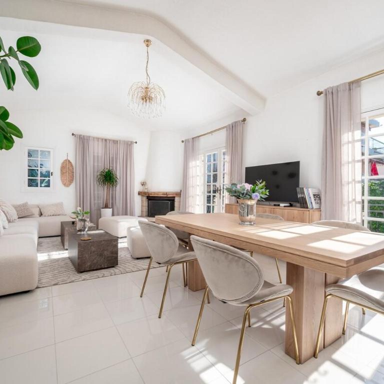 Villa cap d 'Antibes Salis Beach 30 meters - Villa mit privatem Pool - 3