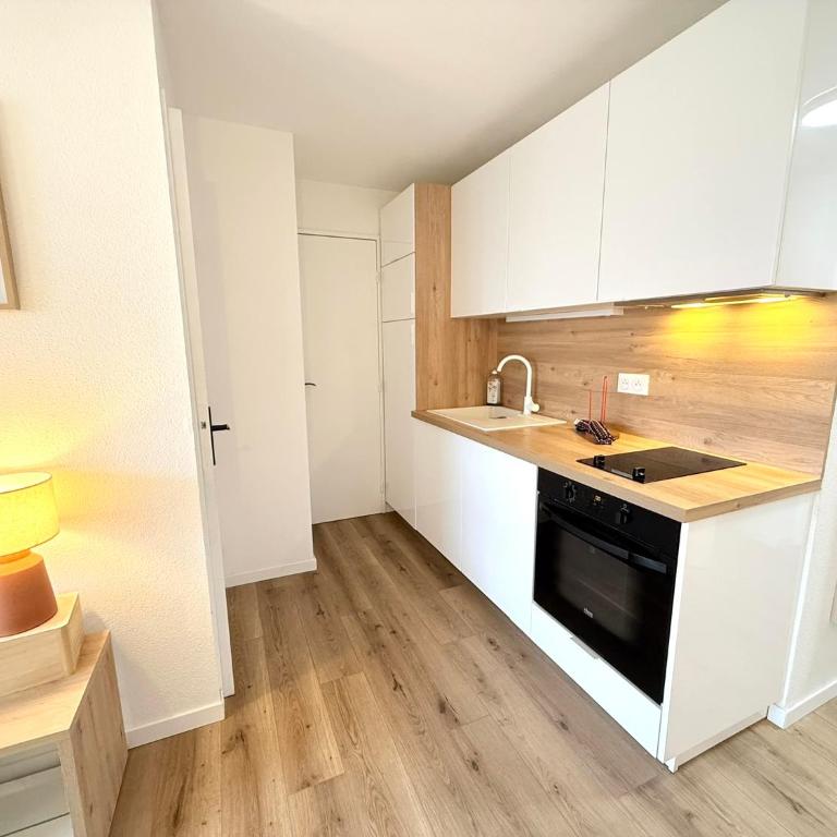Appart Confort 4-6 Pers Agde,Animaux ok, Plage Richelieu à 150m, Piscine, Parking, Aqualand - - Apartamento de 1 dormitorio con vistas a la piscina - 14