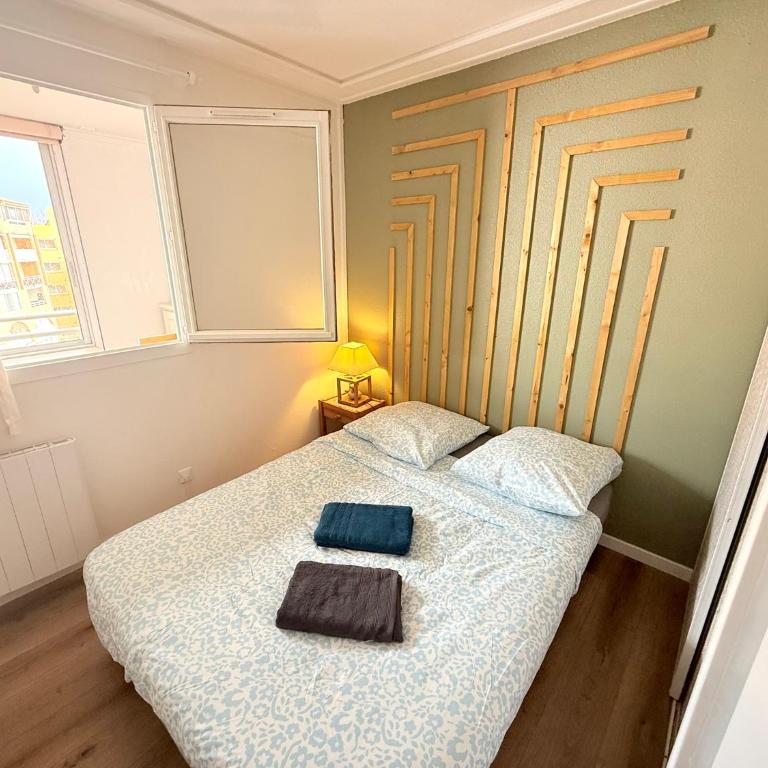 Appart Confort 4-6 Pers Agde,Animaux ok, Plage Richelieu à 150m, Piscine, Parking, Aqualand - - Apartamento de 1 dormitorio con vistas a la piscina - 8