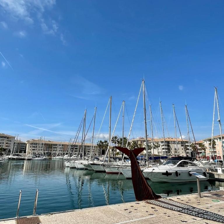 Appartement Fréjus direct Port et Plage - One-Bedroom Apartment - 33