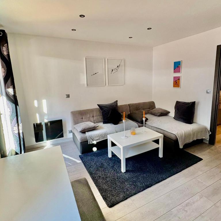 Appartement moderne et entièrement rénové en plein cœur du village, chambre séparée, balcon vue montagne, très proche des pistes - Apartment mit 1 Schlafzimmer - 1