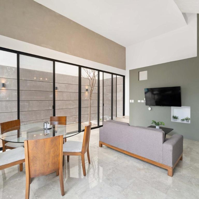 Sunny Mérida Getaway: Spacious 3BR with Pool - Apartamento de 3 dormitorios - 5