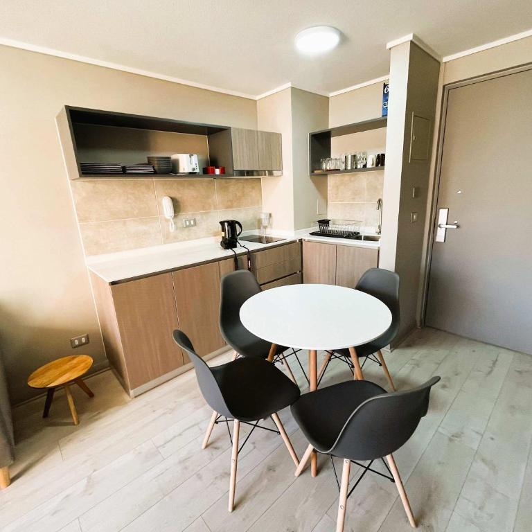HOM I Depto 1D1B nuevo en Carmen, Santiago Centro CM607 - Apartamento - 26
