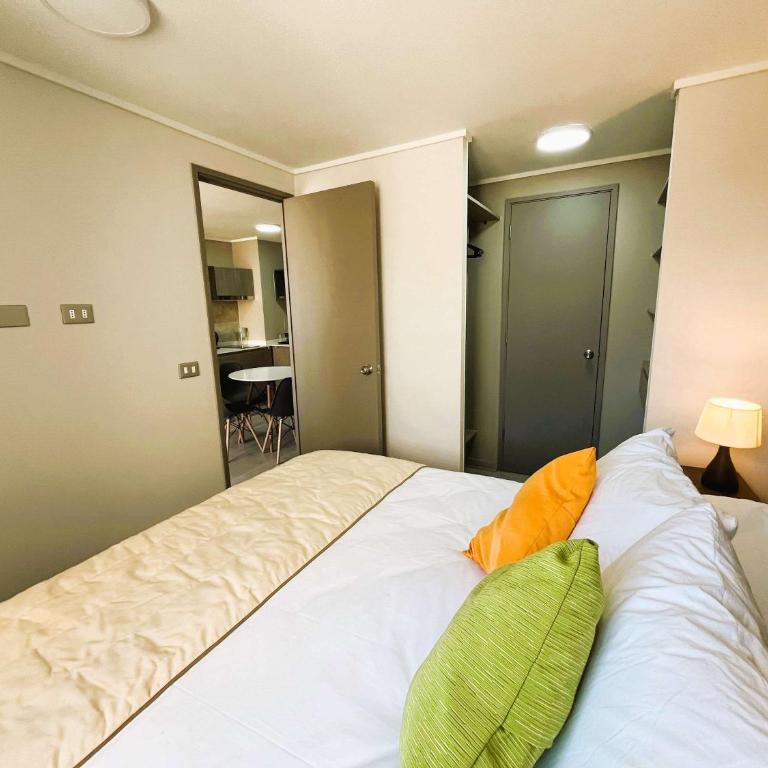 HOM I Depto 1D1B nuevo en Carmen, Santiago Centro CM607 - Apartamento - 9