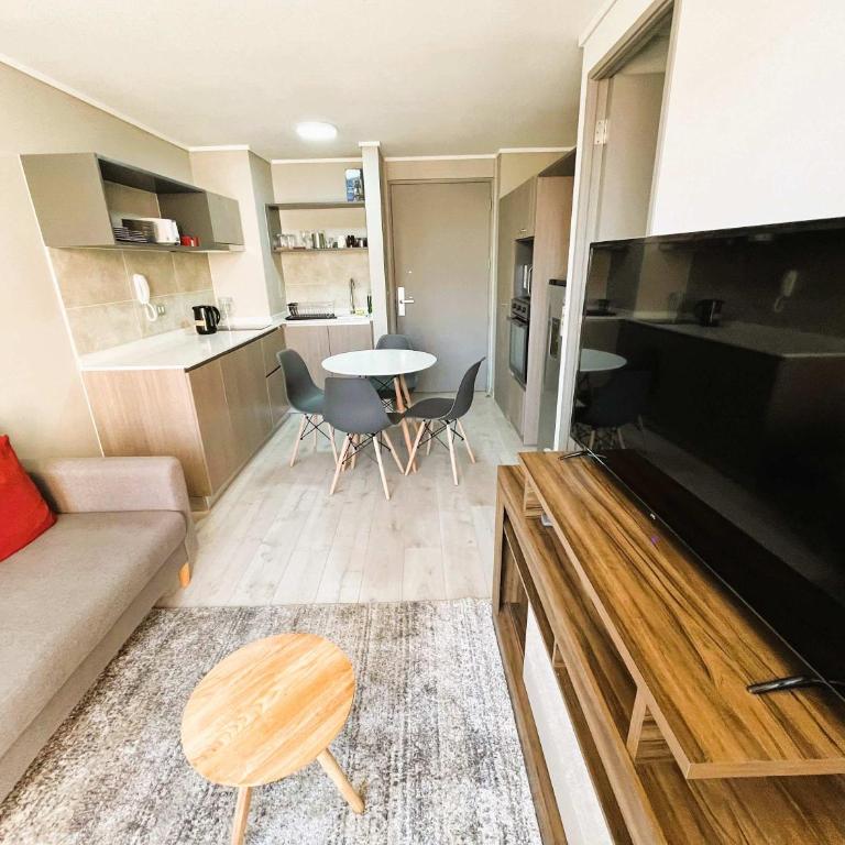 HOM I Depto 1D1B nuevo en Carmen, Santiago Centro CM607 - Apartamento - 32