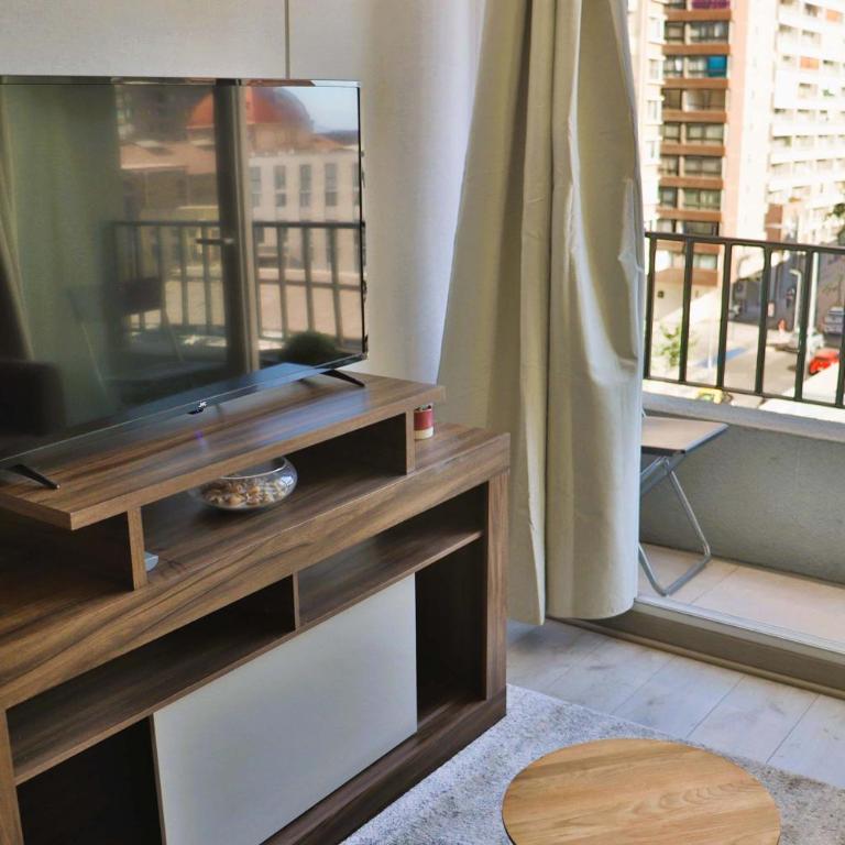 HOM I Depto 1D1B nuevo en Carmen, Santiago Centro CM607 - Apartamento - 37