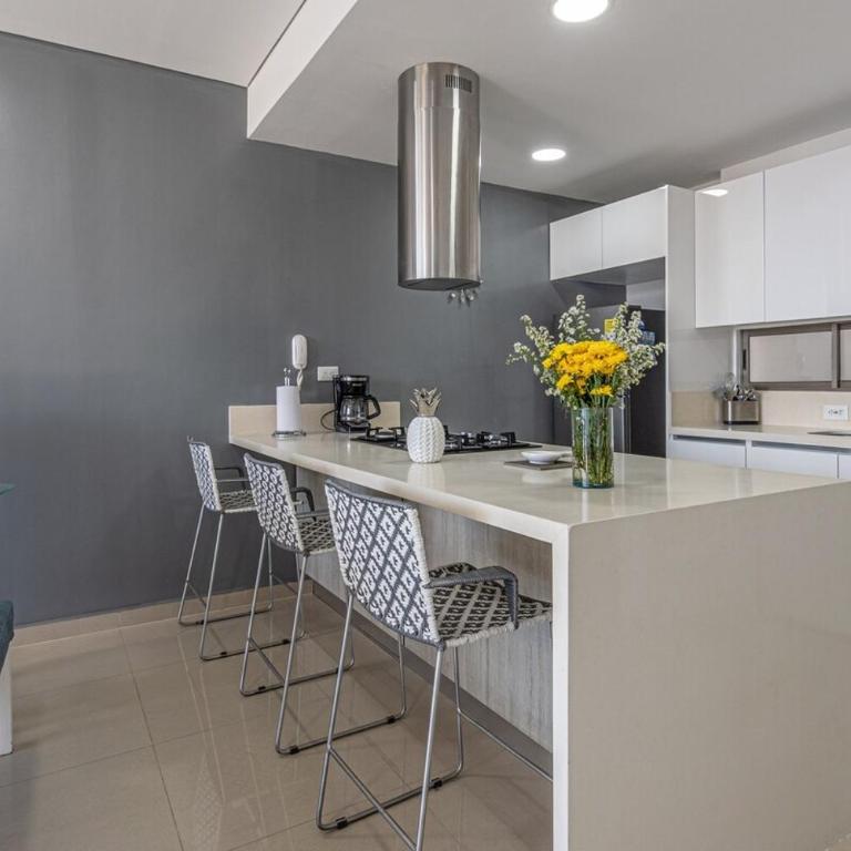 Lujoso Apartamento en Santa Marta - Apartamento Deluxe de 3 dormitorios - 11