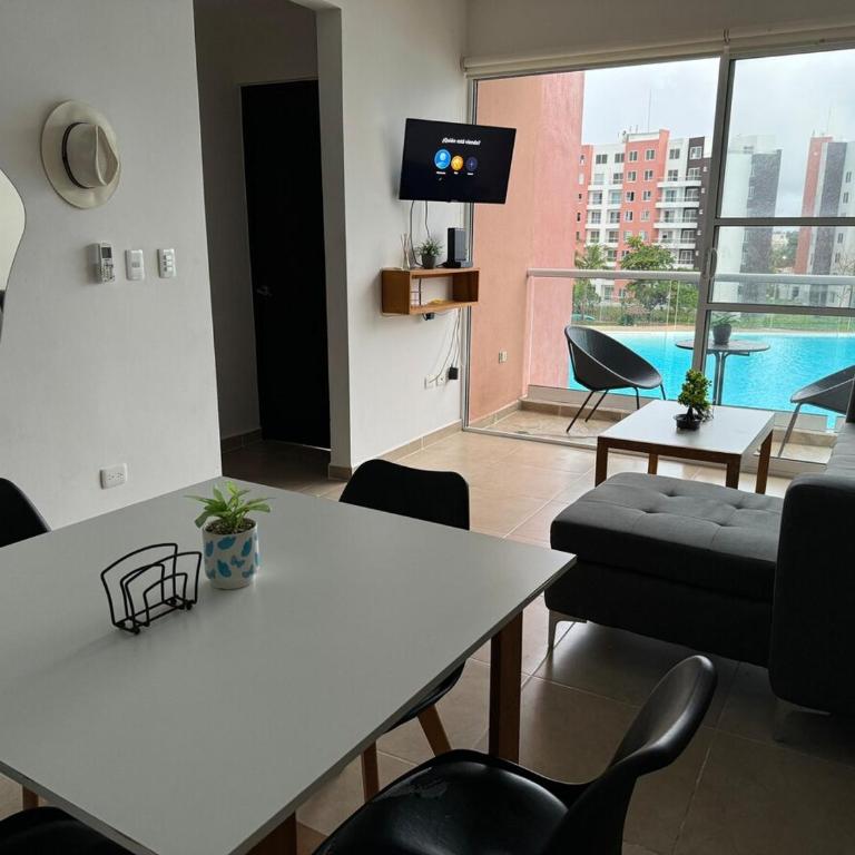 Paradisiaco Alojamiento en Cancún - Apartamento de 2 dormitorios - 6