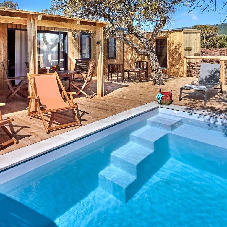 Camping Au Paradis des Campeurs Premium - Lodge Riviera - 2