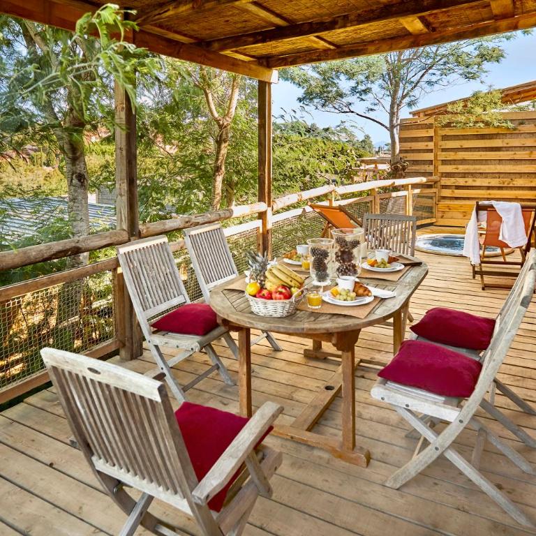 Camping Au Paradis des Campeurs Premium - Lodge 3 Chambres avec Spa - 4