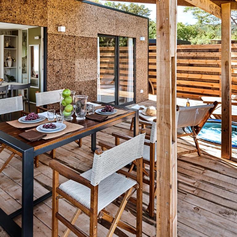 Camping Au Paradis des Campeurs Premium - Lodge 2 Chambres avec Spa - 11
