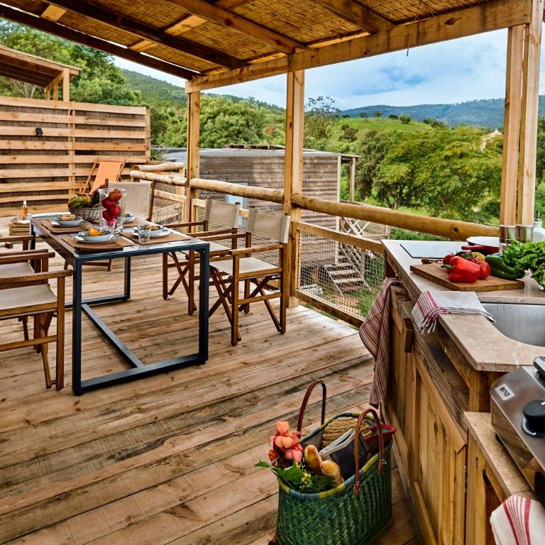 Camping Au Paradis des Campeurs Premium - Lodge 2 Chambres avec Spa - 13