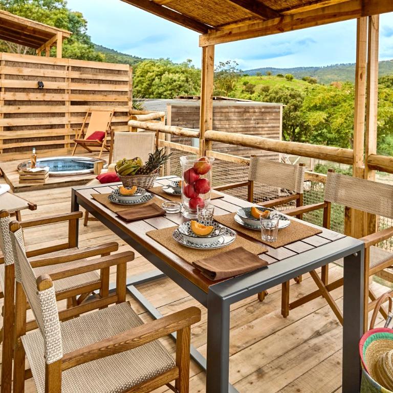 Camping Au Paradis des Campeurs Premium - Lodge 2 Chambres avec Spa - 12