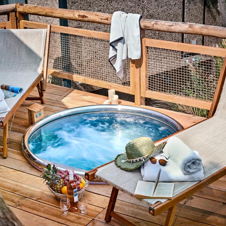 Camping Au Paradis des Campeurs Premium - Lodge Océan - 10