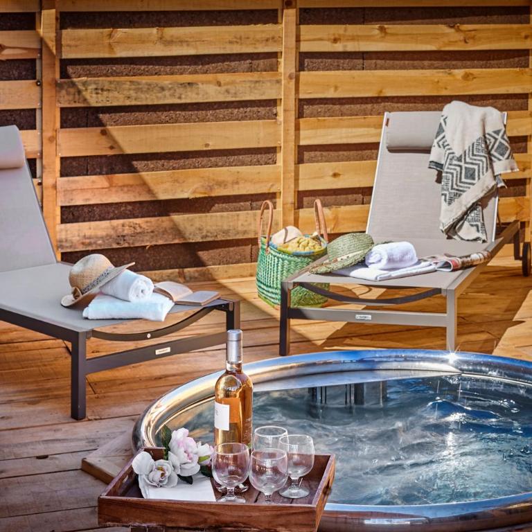 Camping Au Paradis des Campeurs Premium - Lodge Océan - 12
