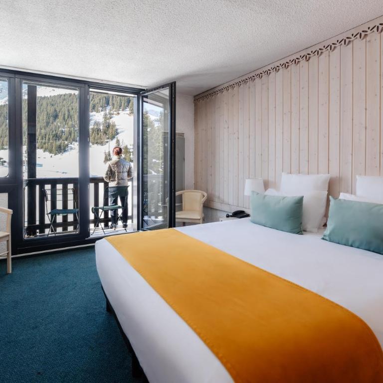Lake Hotel Courchevel 1850 - Chambre Double Privilège avec Balcon - Vue sur Lac - 8