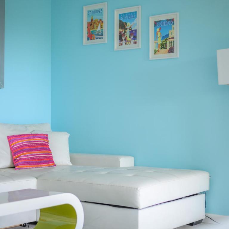 Les Miradors, charmant appartement de 2 chambres en RDC, jardin privatif, piscine, vue mer et parking - Apartment mit 2 Schlafzimmern - 14