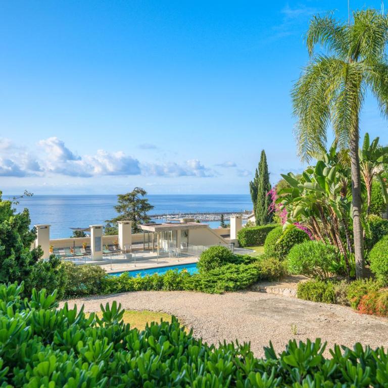 Les Miradors, charmant appartement de 2 chambres en RDC, jardin privatif, piscine, vue mer et parking - Apartment mit 2 Schlafzimmern - 18