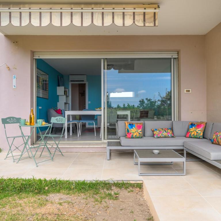 Les Miradors, charmant appartement de 2 chambres en RDC, jardin privatif, piscine, vue mer et parking - Apartment mit 2 Schlafzimmern - 26