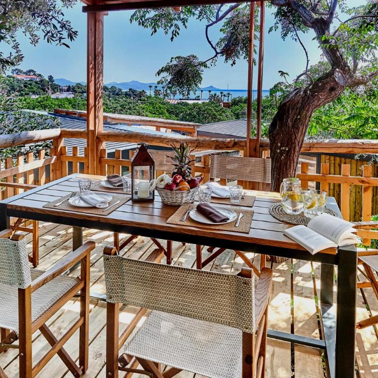 Camping Au Paradis des Campeurs Premium - Lodge Deluxe - Vue Panoramique sur Mer - 2