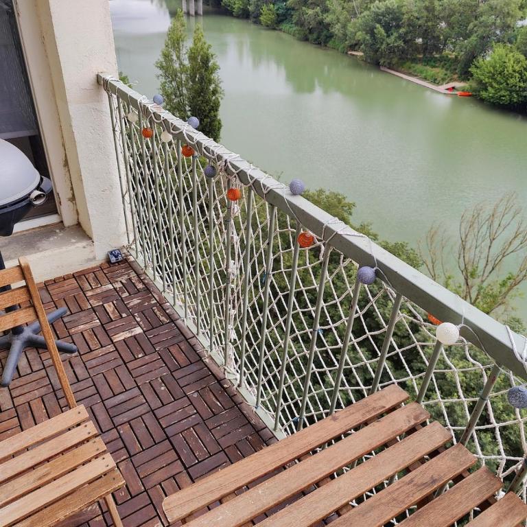 Le nid de la Garonne - Appartamento con 3 Camere da Letto e Vista Acqua - 15