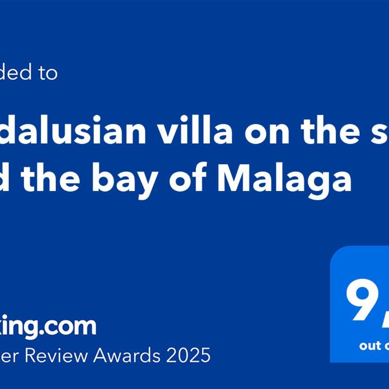 Andalusian villa on the sea and the bay of Malaga - Villa - 2