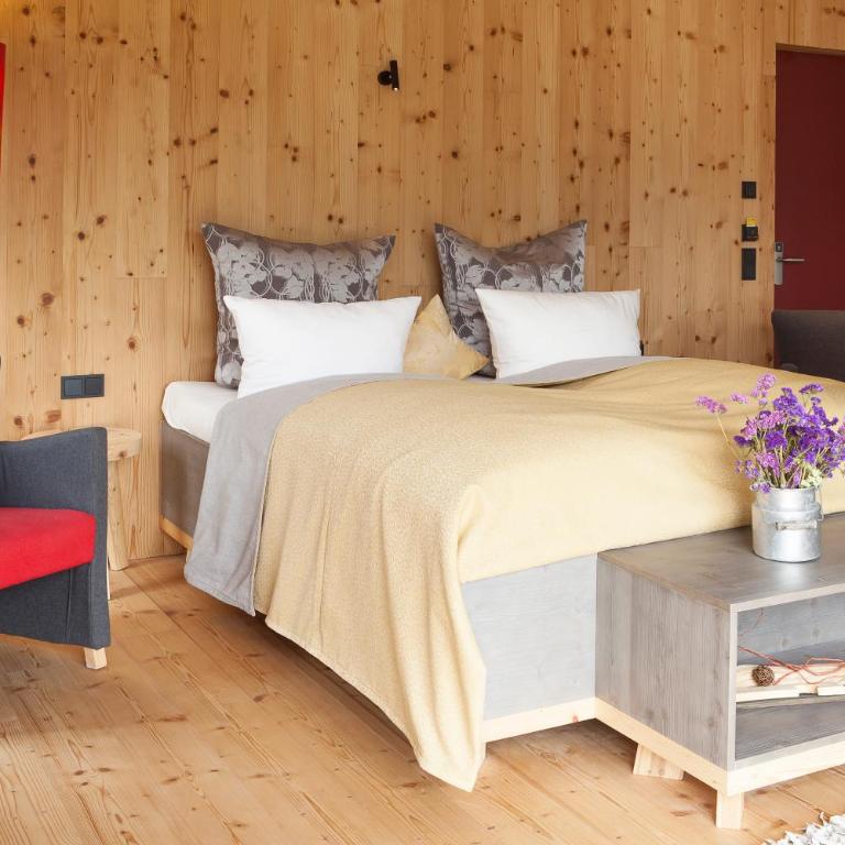 Hotel Oberstdorf - Suite mit 1 Schlafzimmer, Bergblick und Balkon - 4
