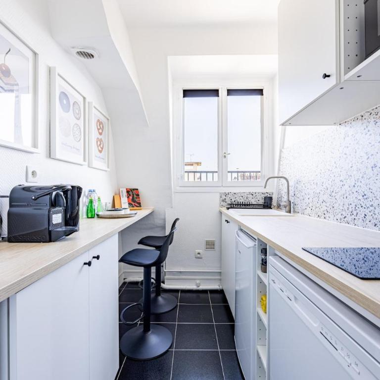 Apartment 1 Bedroom # Paris 14 # Alesia - Apartment mit 1 Schlafzimmer - 16