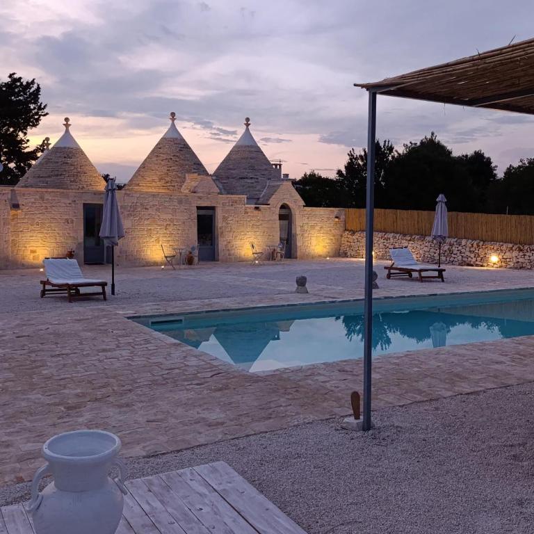 Trulli Fortunato private, heated swimming pool - Villa con 3 Camere da Letto - 5
