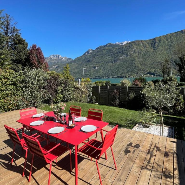 Casa Recto, au bord du lac d'Annecy avec vue - Maison de Vacances 3 Chambres - 1