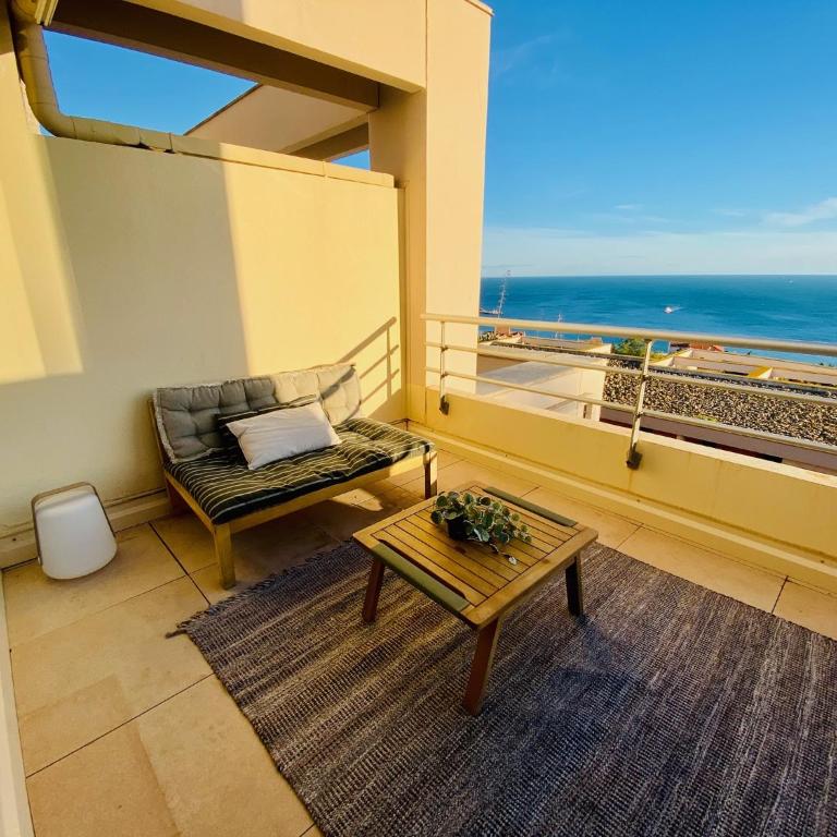 Azur 2 vue sublime clim, parking, terrasse - Apartamento con vistas al mar - 8