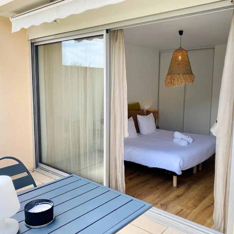 "Azur" T3 vue mer, Parking, Clim, Terrasse, Wifi ! - Apartment mit 2 Schlafzimmern und Poolblick - 17