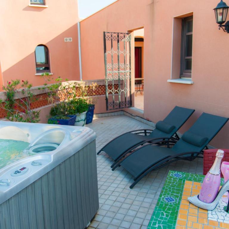 Suite Essaouira, Riad 8 au village naturiste Couple only - Chambre Double - 2