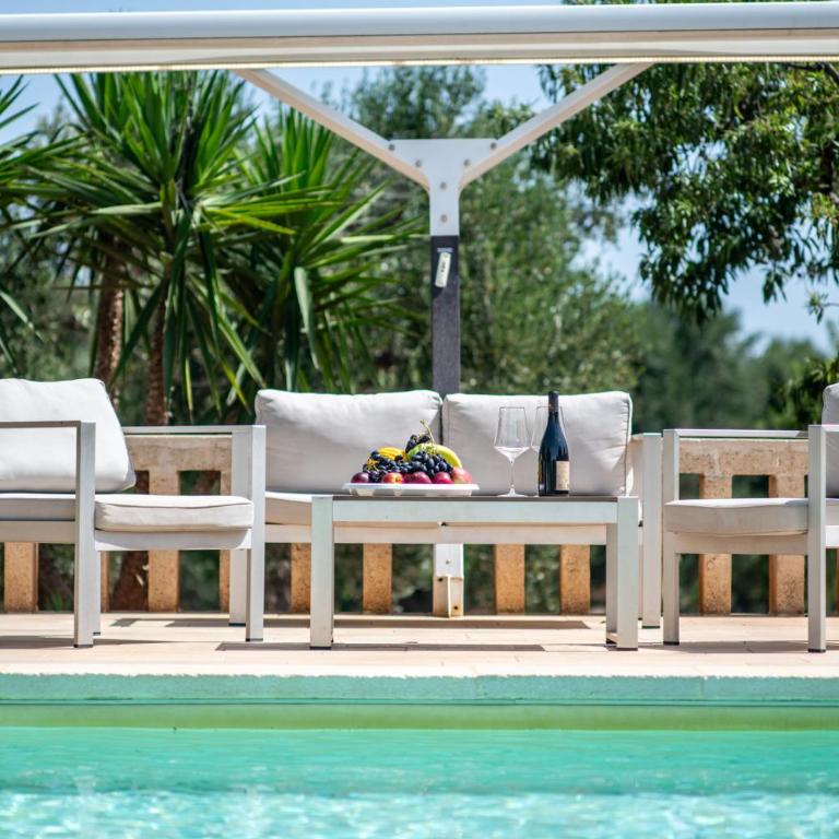 VILLA OSTUNI ONE mit Pool, Gästehaus & Glamping - Villa - 5