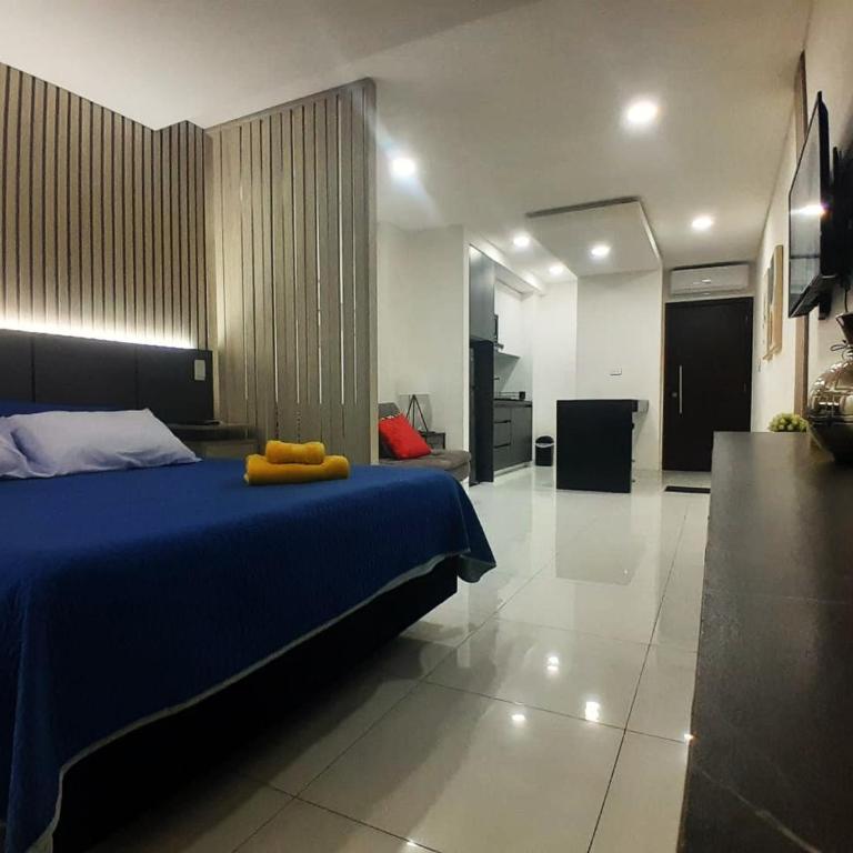 5L - Monoambiente Moderno y Equipado Smart TV 50 y Lavadora - Apartamento de 1 dormitorio - 2